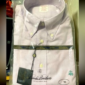Never Worn Light purple Brooks Brothers Medium Button-down Dress shirt [NWT]